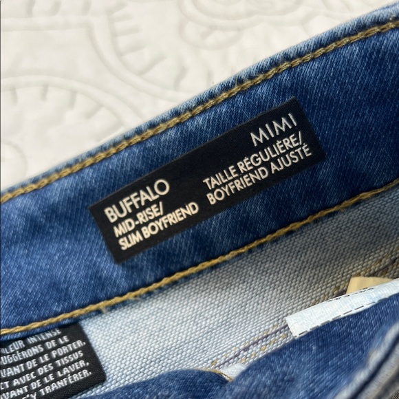 Buffalo Jeans Mimi Boyfriend Mid Rise Slim Women's Jeans NWT Size 30 - Picture 3 of 8